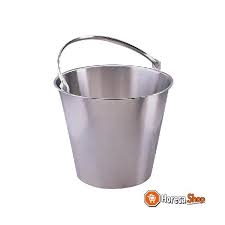Jantex Seau inox 12 L